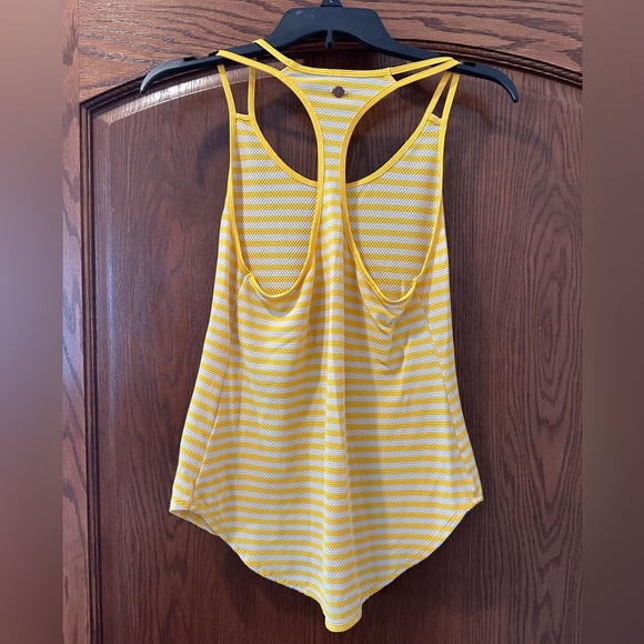 Calia by Carrie underwood yellow striped tank - Picture 3 of 4